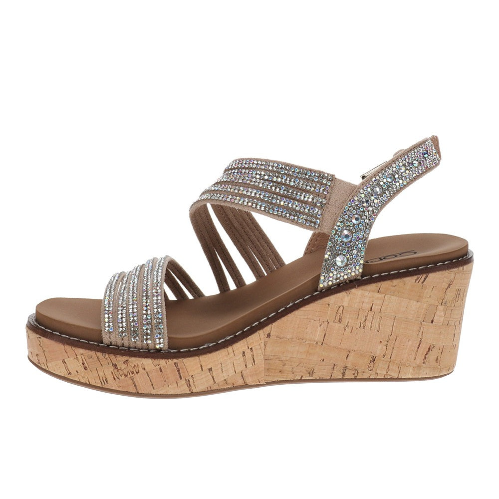 About Last Night Wedge Slingback Sandals