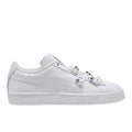 Suede Bloom Patent Sneakers