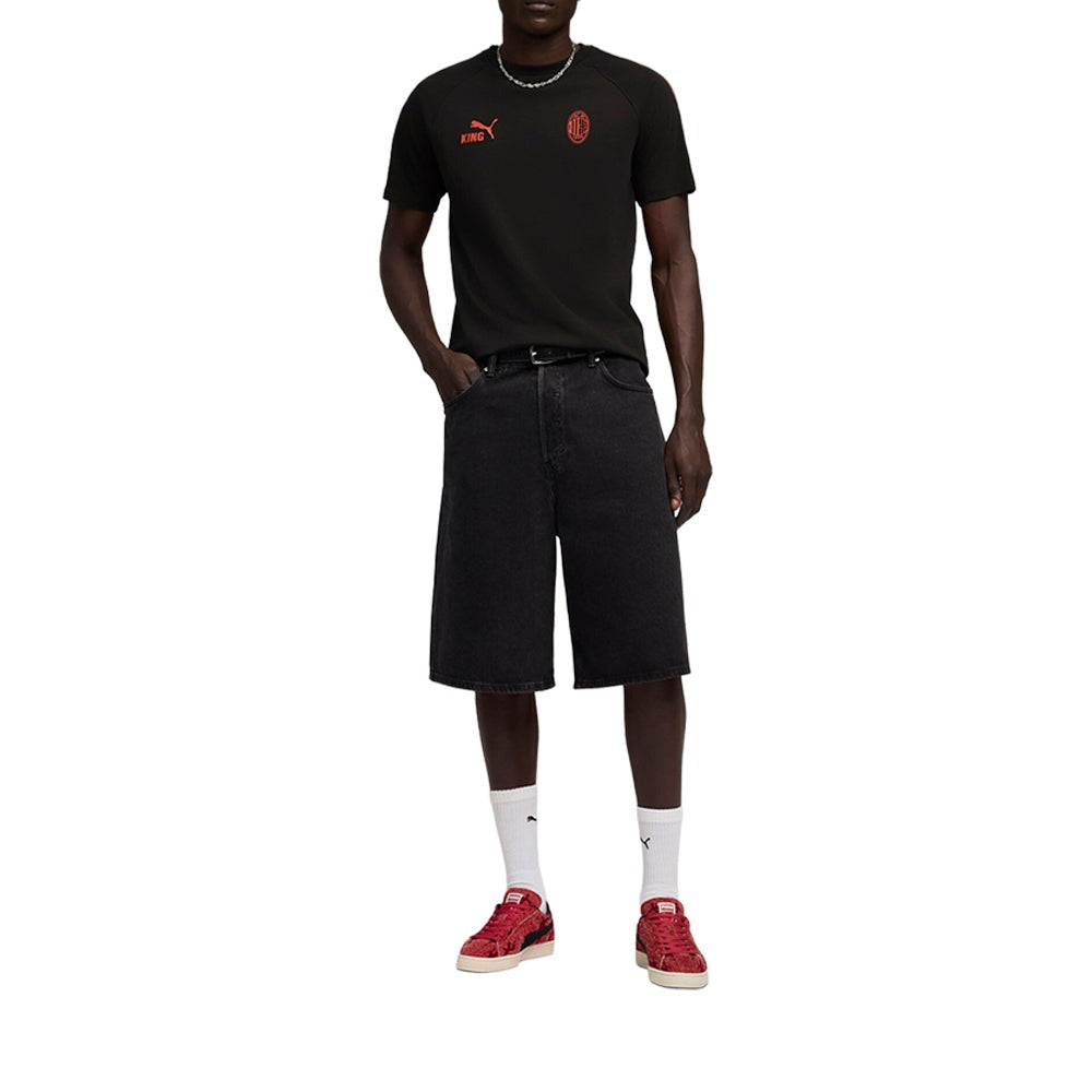 AC Milan King Crew Neck Short Sleeve Athletic Soccer T-Shirt