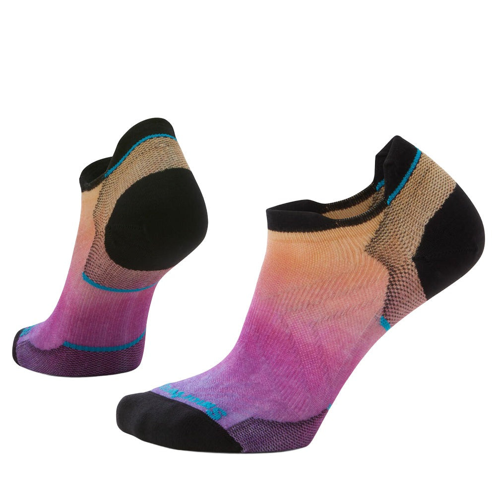 Run Zero Cushion Ombre Print Low Ankle Socks