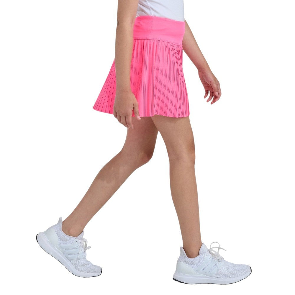 Woven Pleated Skirt