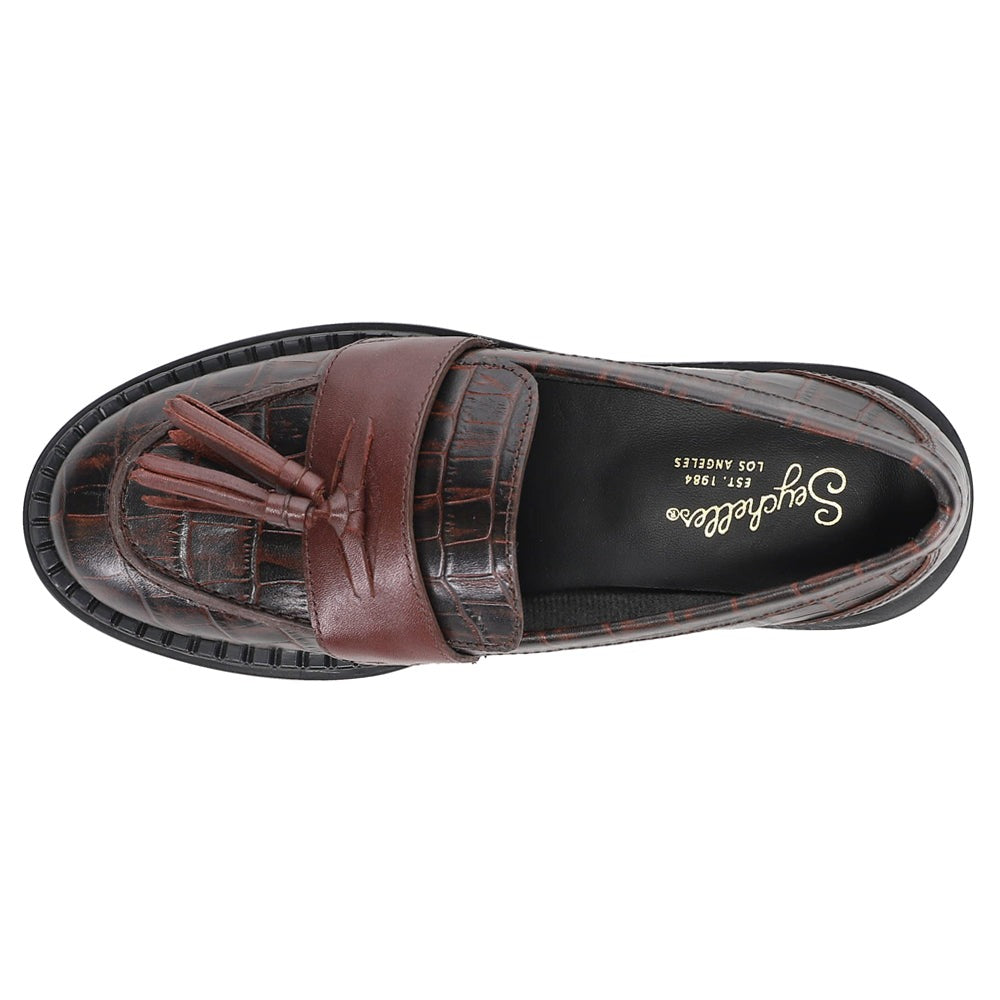 Final Call Croc Penny Loafers