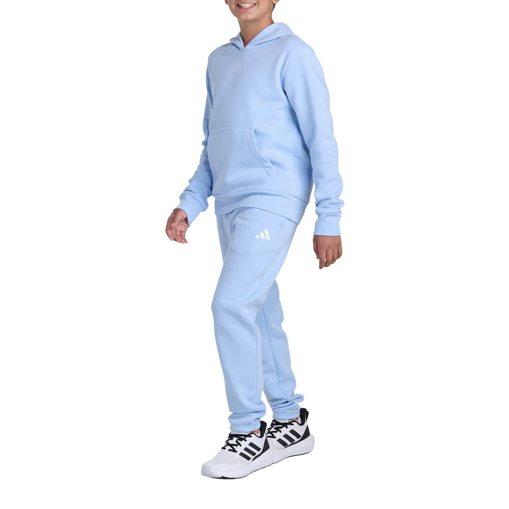 2-Piece Long Sleeve Pullover Hoodie and Joggers Essential Small Logo Fleece Set (Youth)