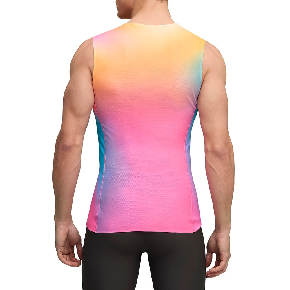 Race Day Track & Field Tight Crew Neck Athletic Tank Top