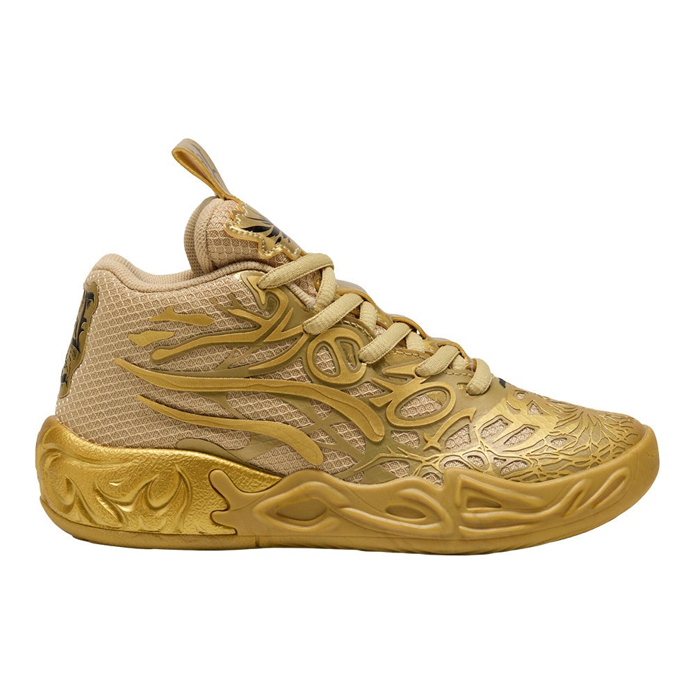 PUMA X LAMELO BALL MB.04 Golden Basketball Shoes (Youth)