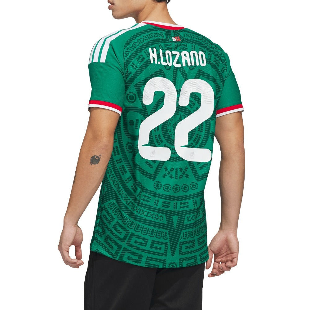 Mexico 26 Home Authentic Jersey