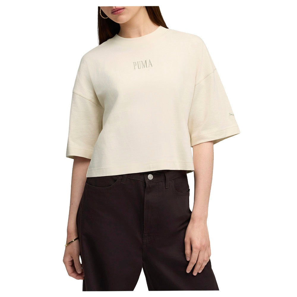 Premium Essentials Oversized Crew Neck Short Sleeve T-Shirt