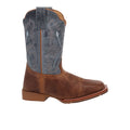 Salina Leather Square Toe Pull On Cowboy Boots (Little Kid - Big Kid)
