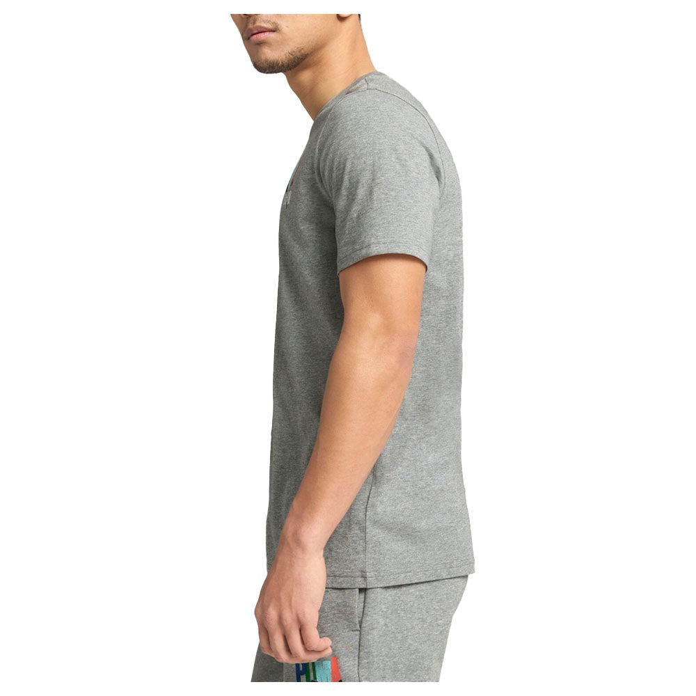 Essential Distressed Crew Neck Short Sleeve T-Shirt