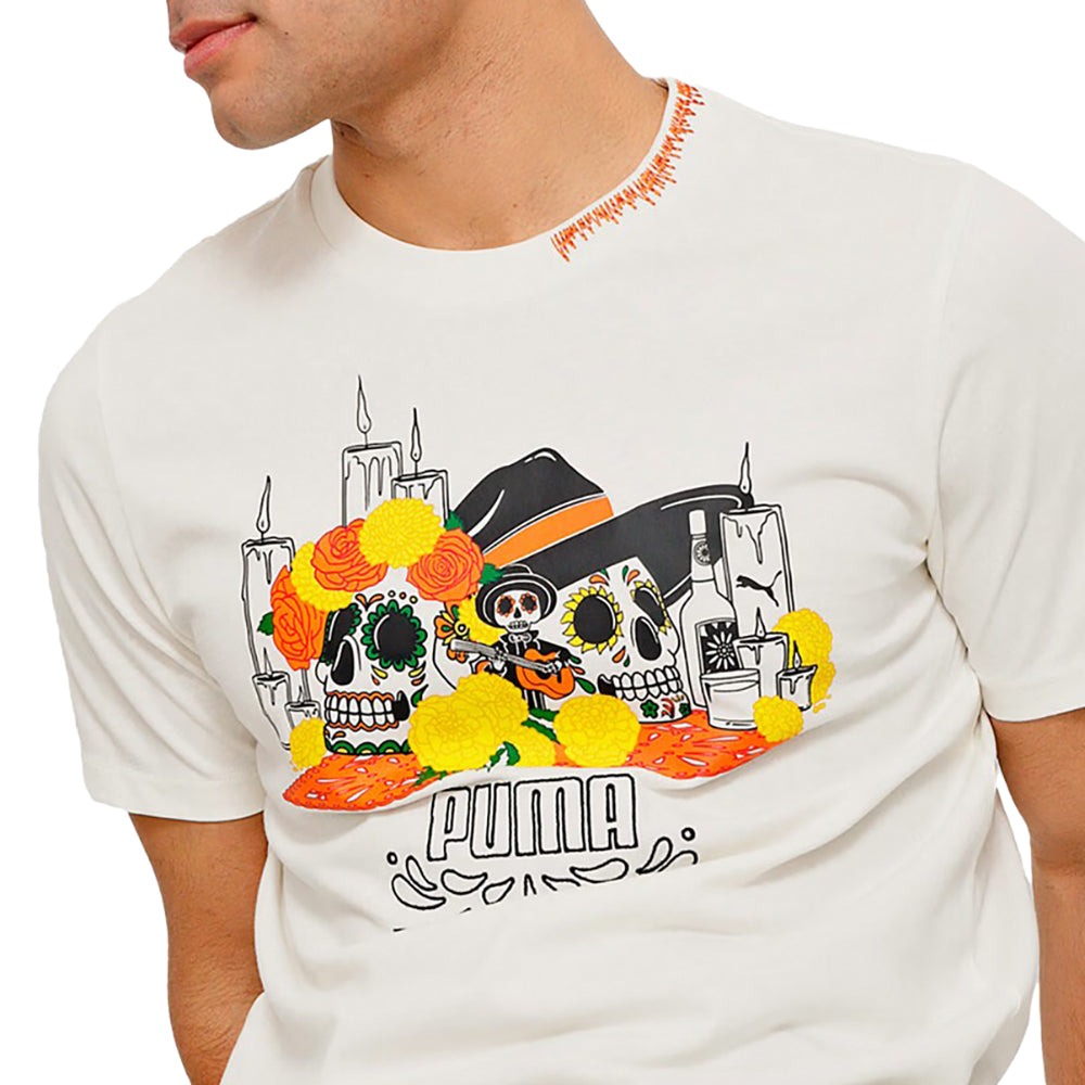 Classics Dia de Los Muertos Graphic Crew Neck Short Sleeve T-Shirt