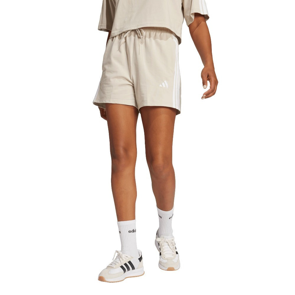 Essentials 3-Stripes Cotton Shorts