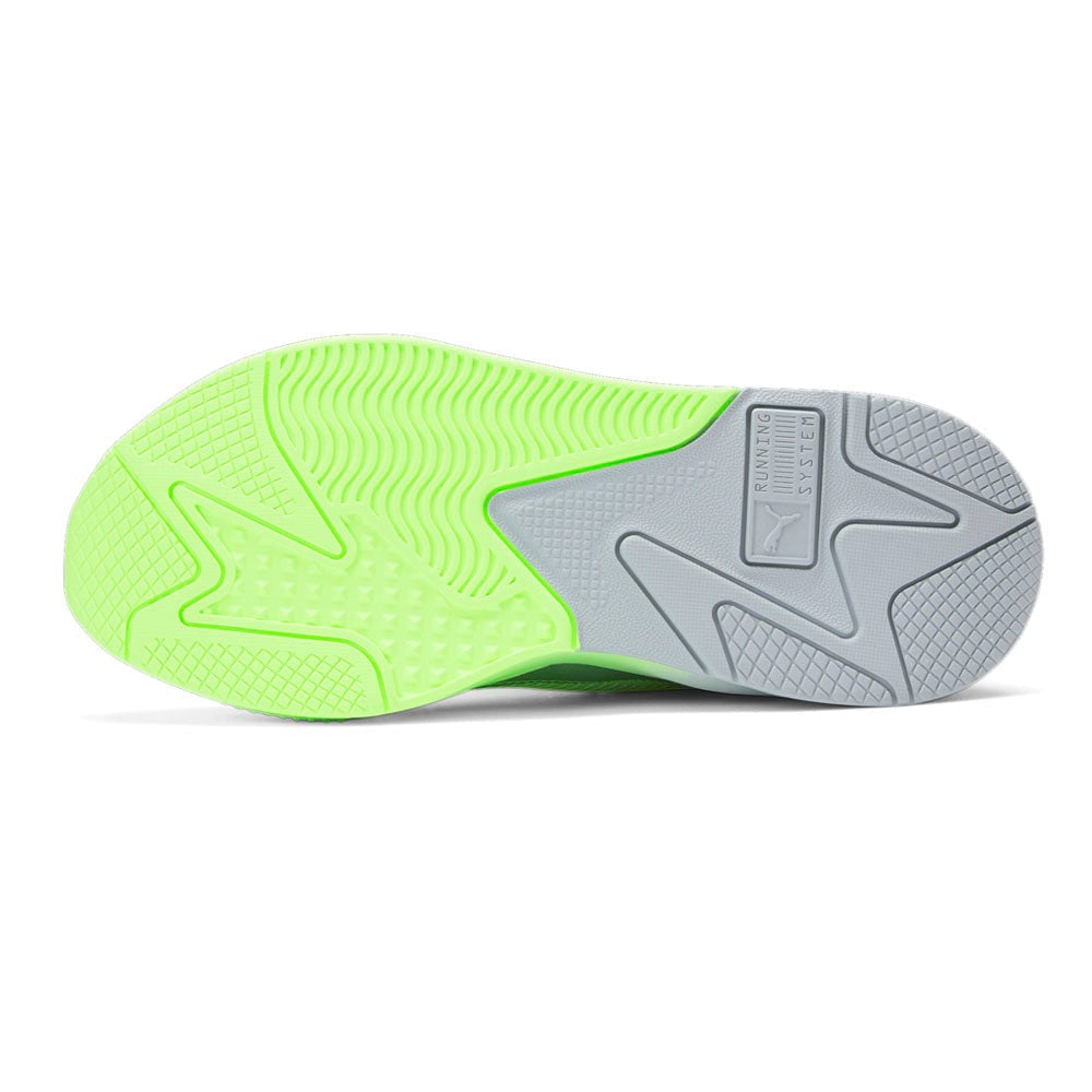 RS X Faded Lace Up Sneakers