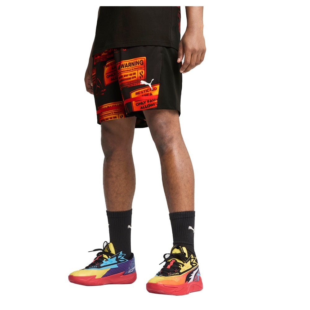Scoot Caution Basketball Shorts