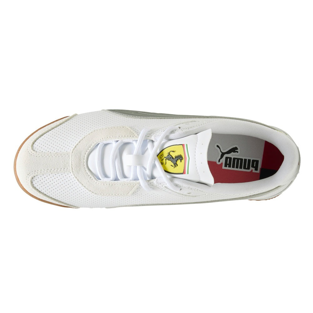 Scuderia Ferrari Roma Suede Lace Up Sneakers