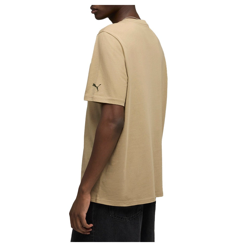 Split Box Crew Neck Short Sleeve T-Shirt