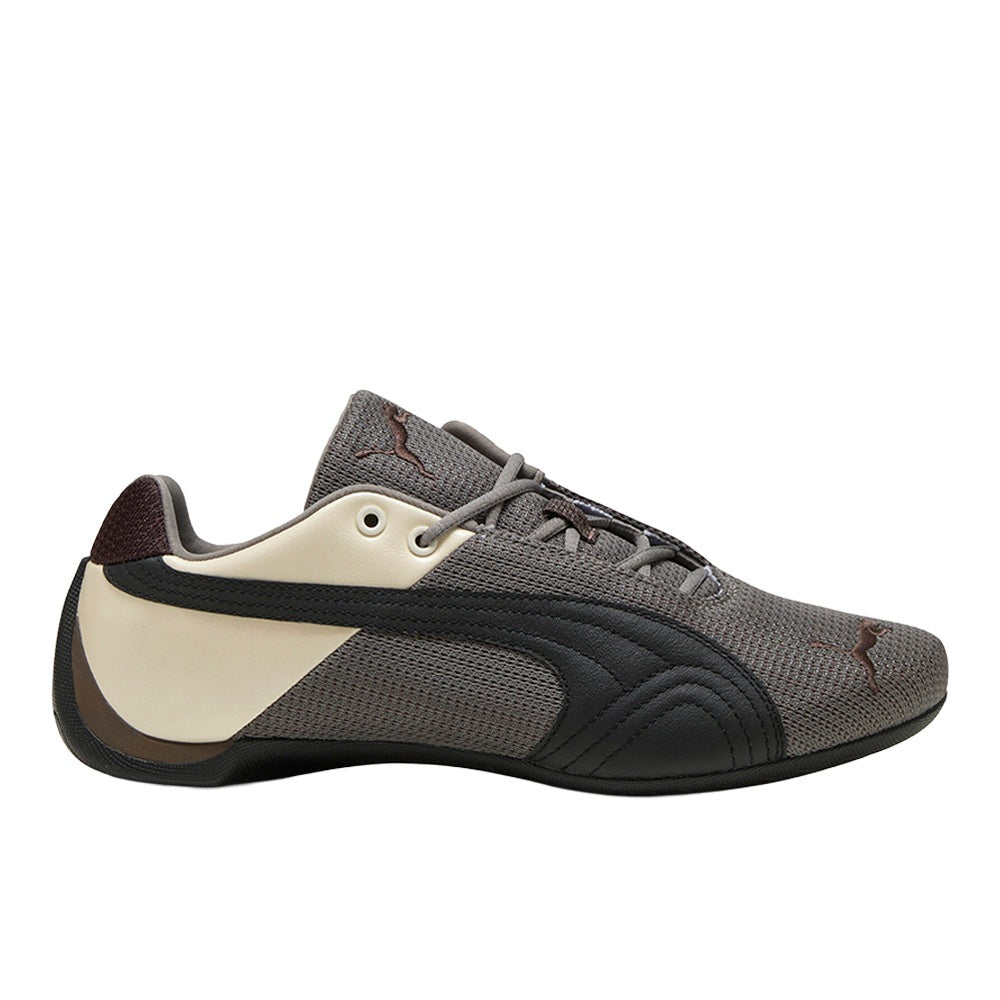 Future Cat Metallic Lace Up Sneakers