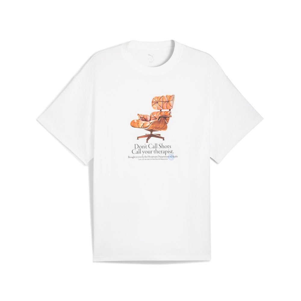 Hooptopia Hooptopian Health Graphic Crew Neck Short Sleeve T-Shirt