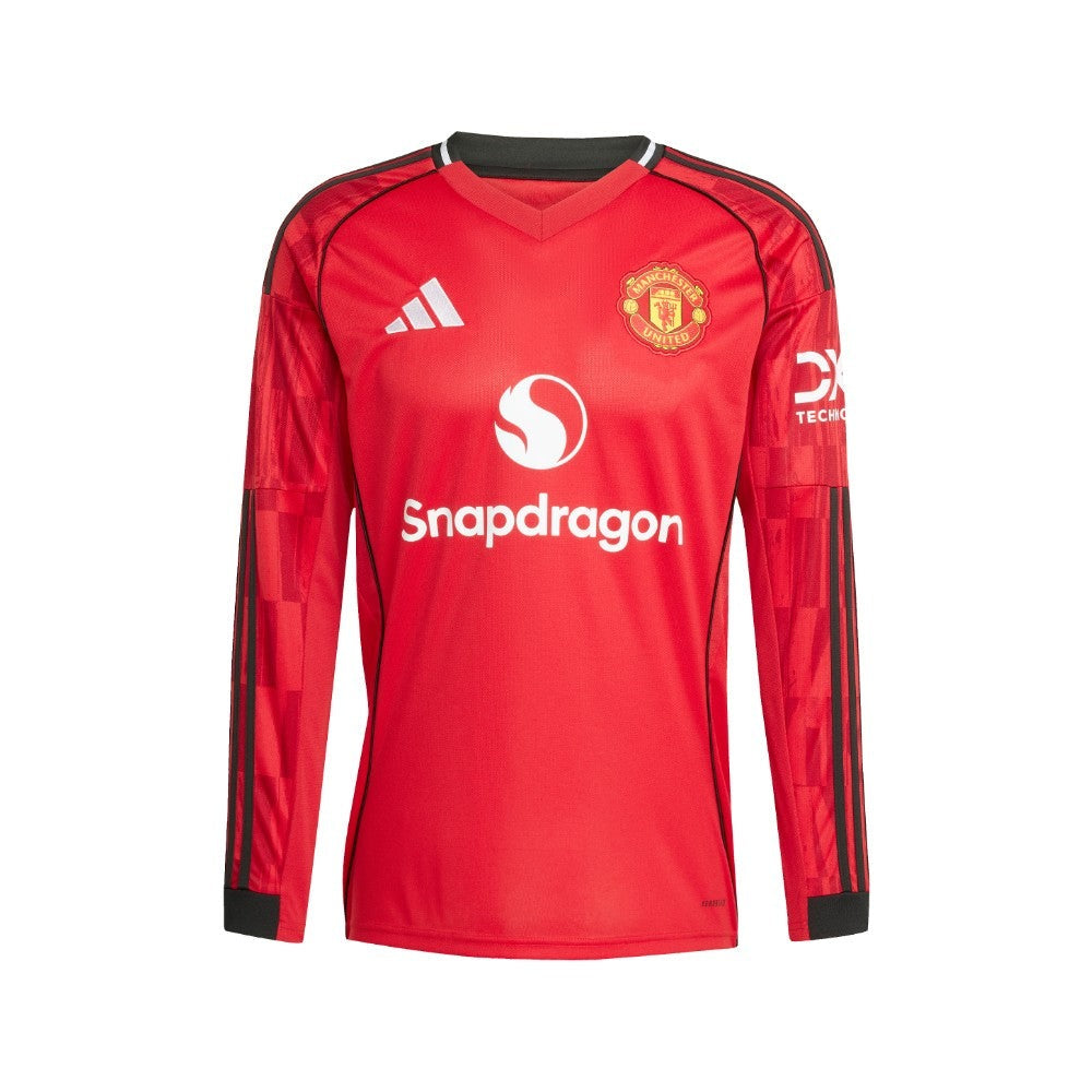 Manchester United 25/26 Long Sleeve Home Jersey