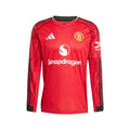 Manchester United 25/26 Long Sleeve Home Jersey