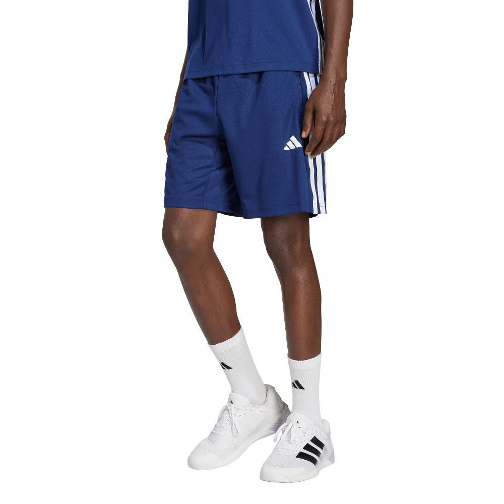 Workout Essentials Base 3-Stripes Pique Short 9-Inch