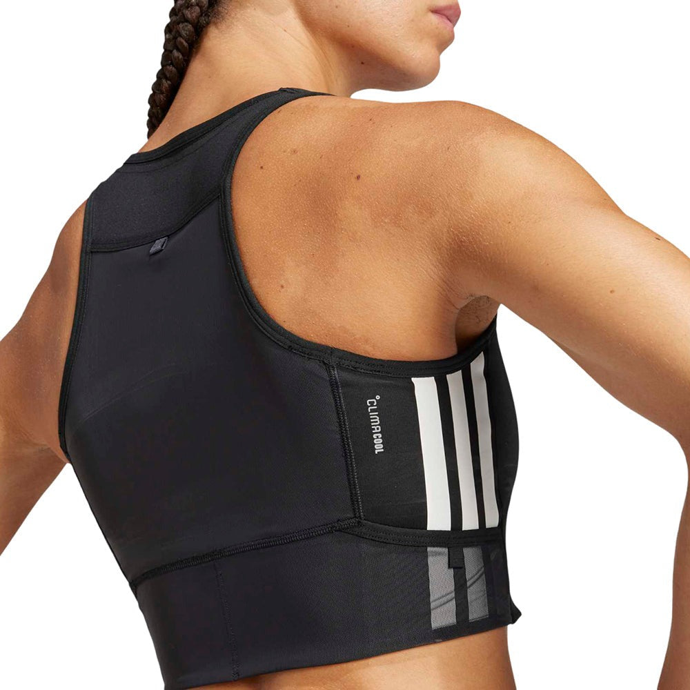 Adizero Running Gel Pocket Crop Long-Sleeve Top