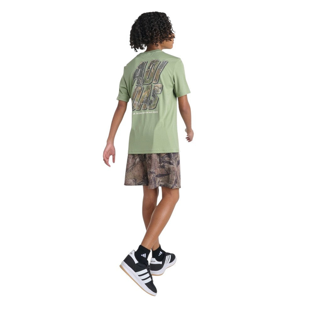 Aop Rock Camo Poly Short (Youth)