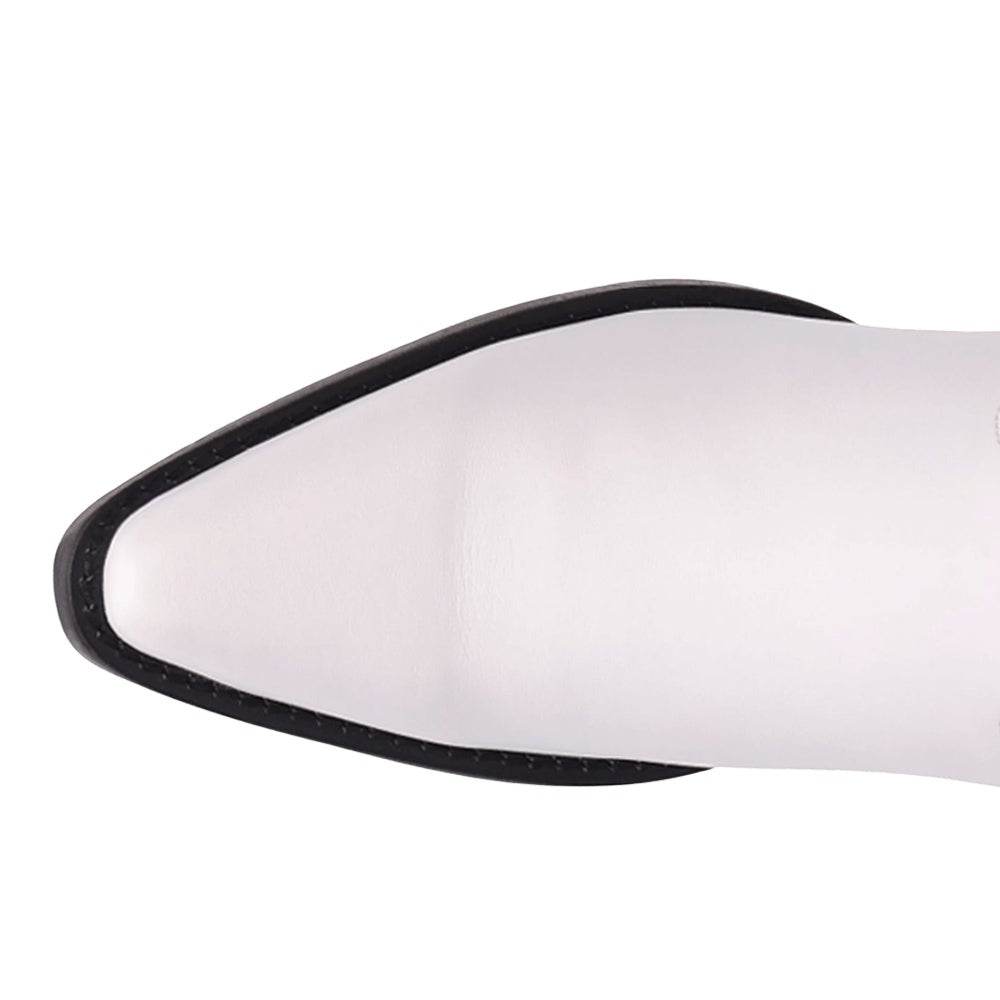 Space Cowgirl Leather Snip Toe Cowboy Boots
