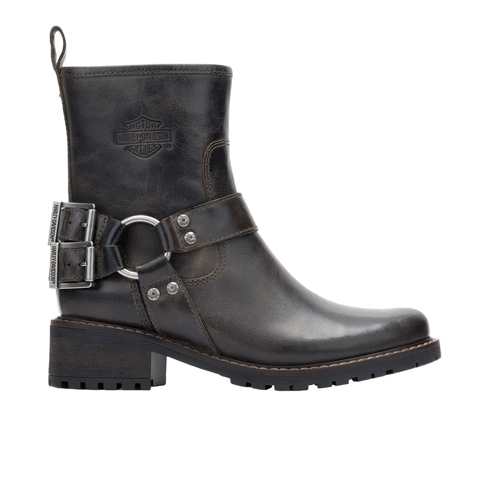 Maren Harness Round Toe Zippered Boots