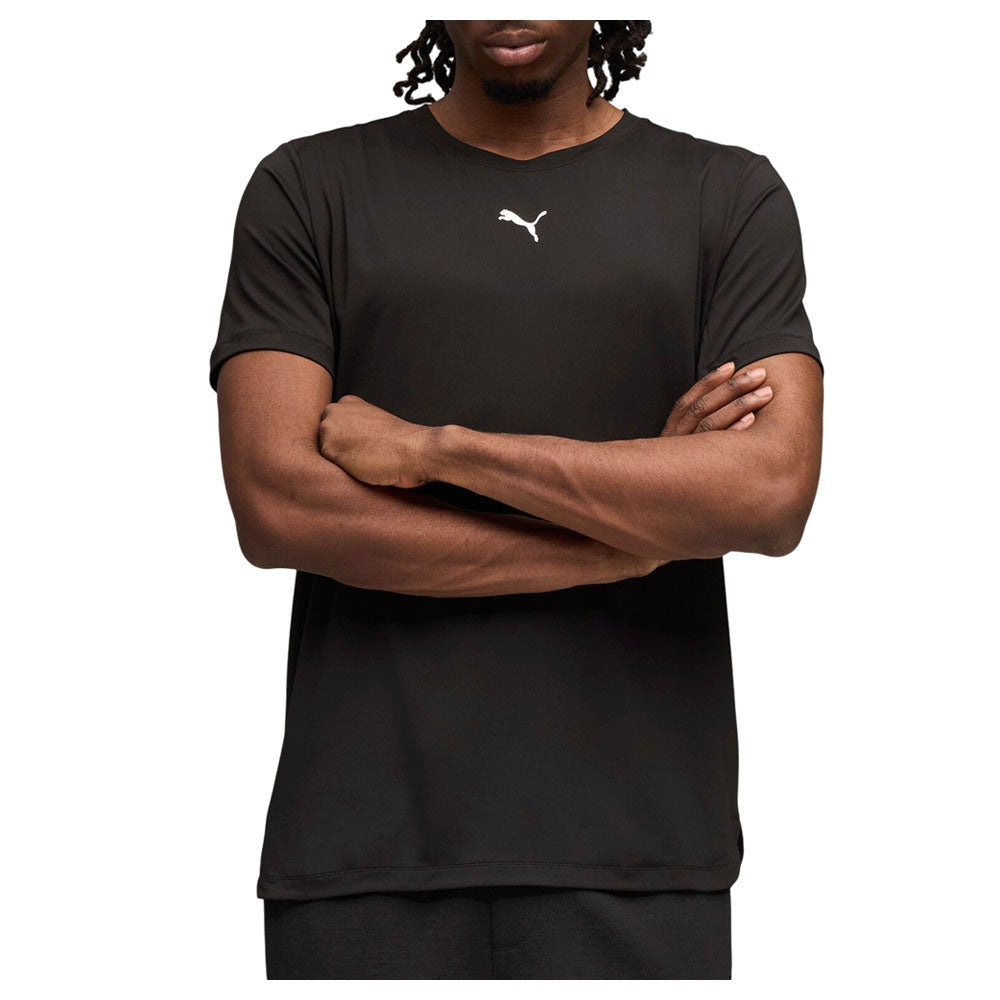 Cloudspun Branded Crew Neck Short Sleeve Athletic T-Shirt