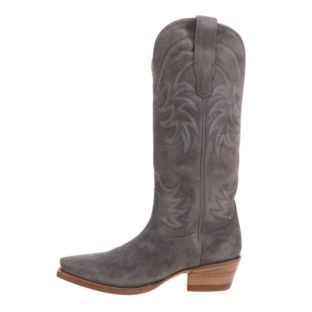 The Annie Tall Embroidered Snip Toe Cowboy Boots