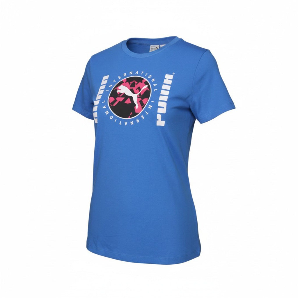 Intl Graphic Crew Neck Short Sleeve T-Shirt