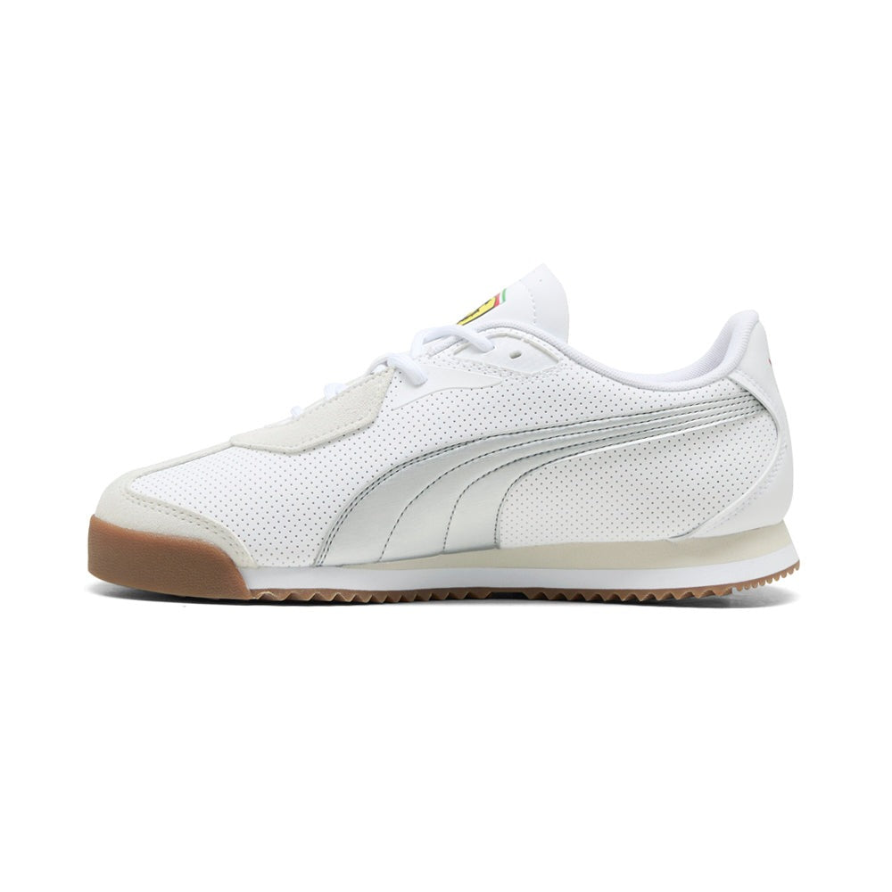 Scuderia Ferrari Roma Suede Lace Up Sneakers