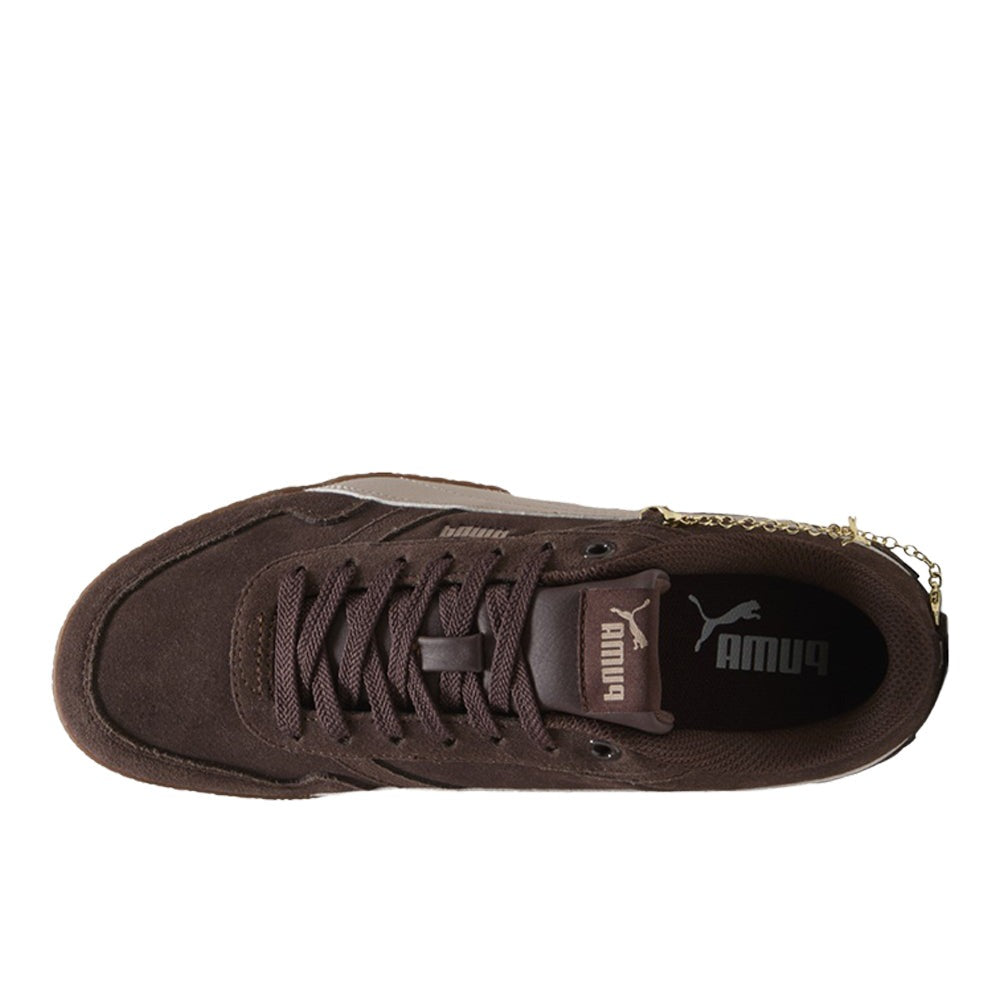 Bella Donna Suede Jewel Lace Up Sneakers
