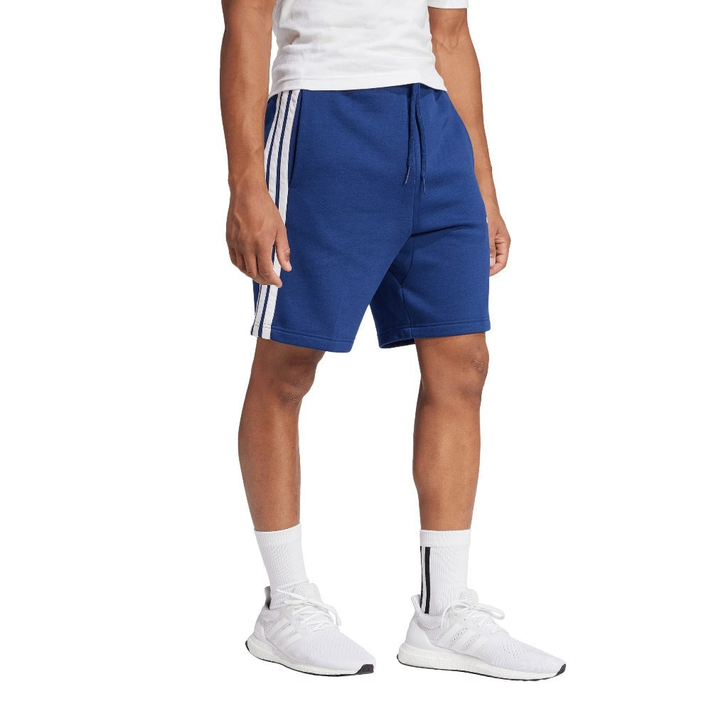 Essentials 3-Stripes Fleece Shorts