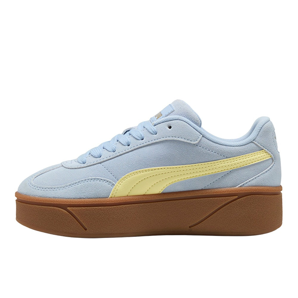 Club II Era Platform Suede Lace Up Sneakers