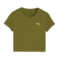 Wardrobe Essentials Cropped Crew Neck Short Sleeve T-Shirt