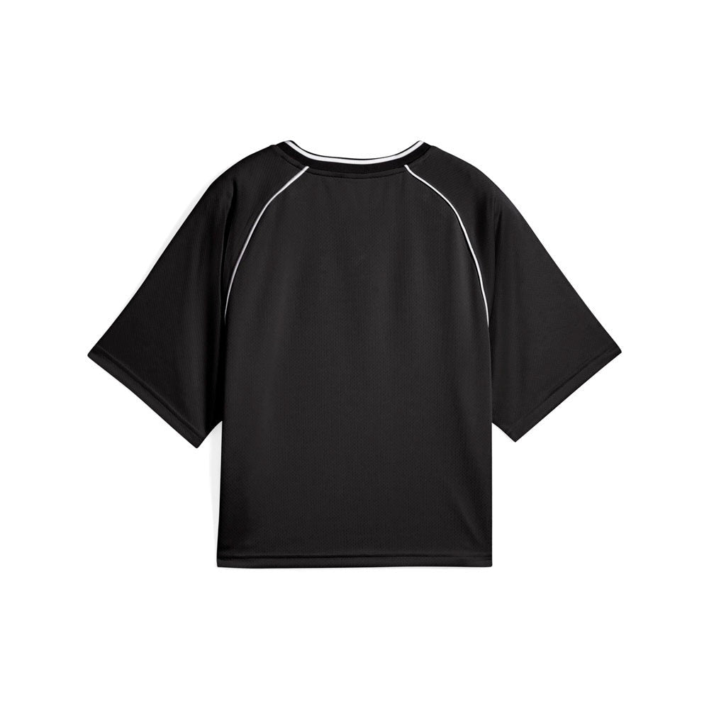 Essentials Relaxed Cropped Football Jersey