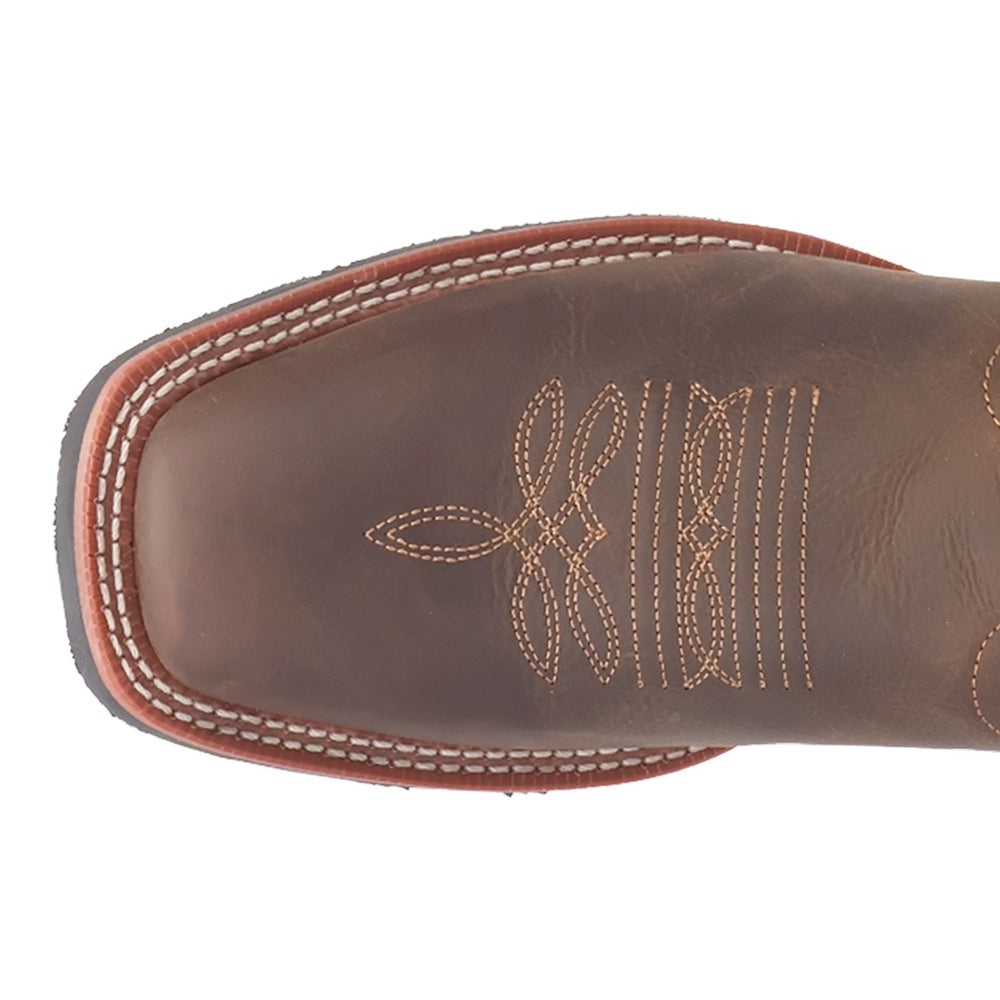 Trailblazer Square Toe Pull On Cowboy Boots