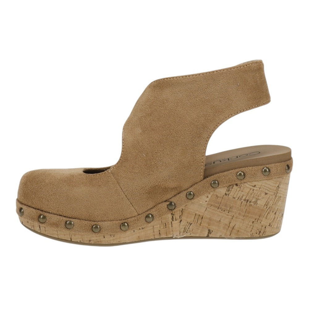 Oh Its You Wedge Ankle Strap Clogs