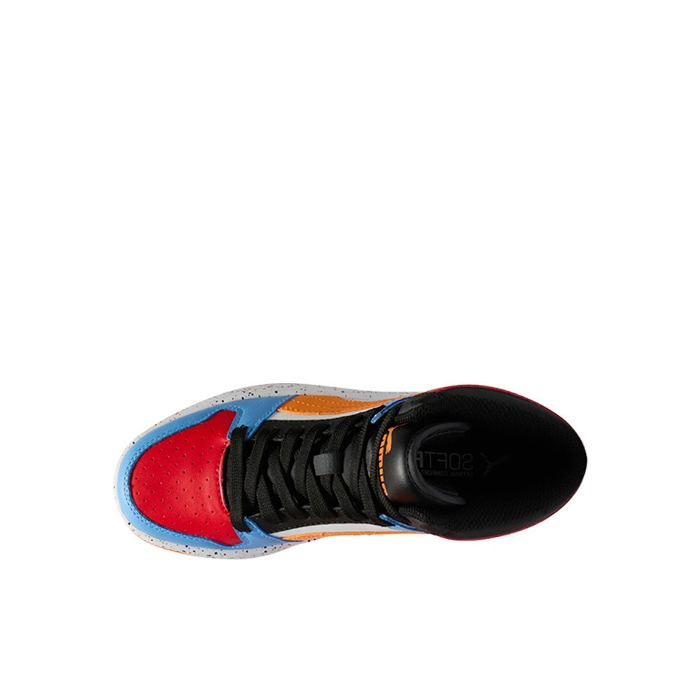 Rebound Layup SL Light Speckle Lace Up Sneakers (Youth)