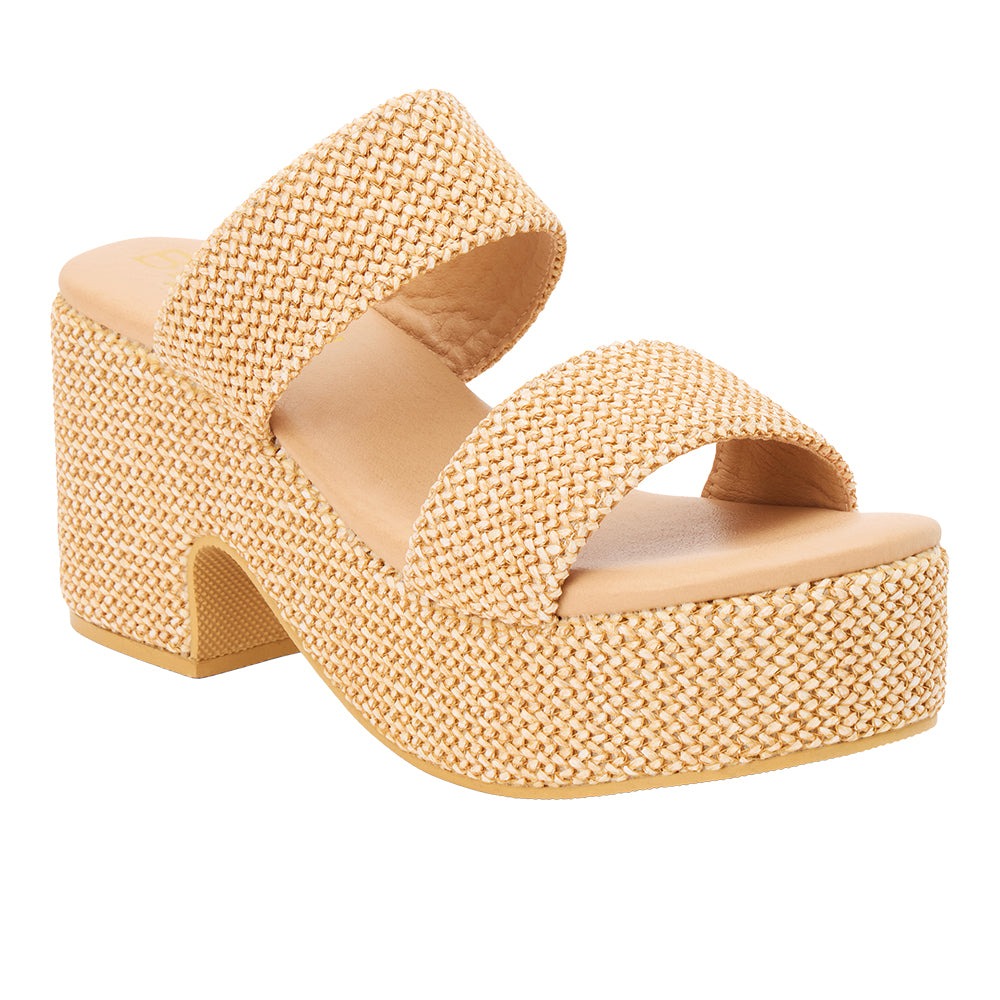 Ocean Ave Platform Block Heel Sandals