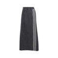 Stadium Washed Denim Loose Fit Skirt