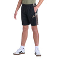 Elastic Waistband Essentials Printed 3-Stripes Short