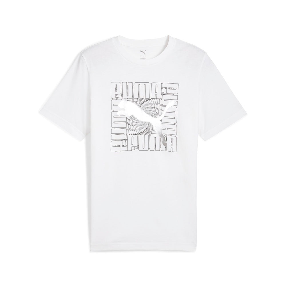 Graphics Foil Crew Neck Short Sleeve T-Shirt