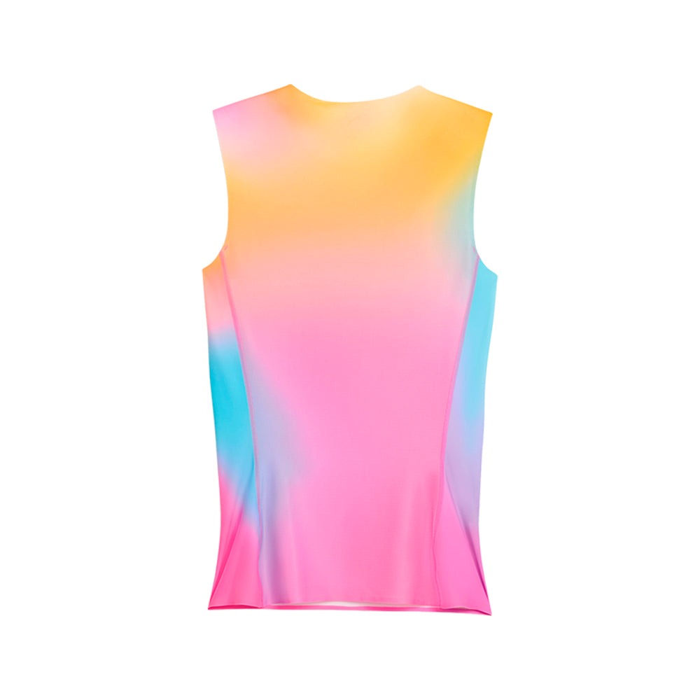 Race Day Track & Field Tight Crew Neck Athletic Tank Top