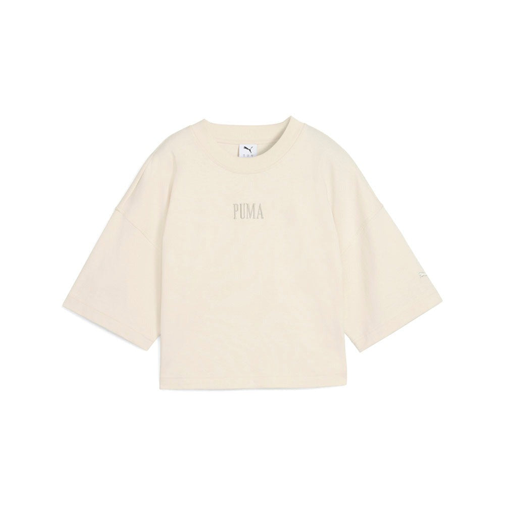 Premium Essentials Oversized Crew Neck Short Sleeve T-Shirt