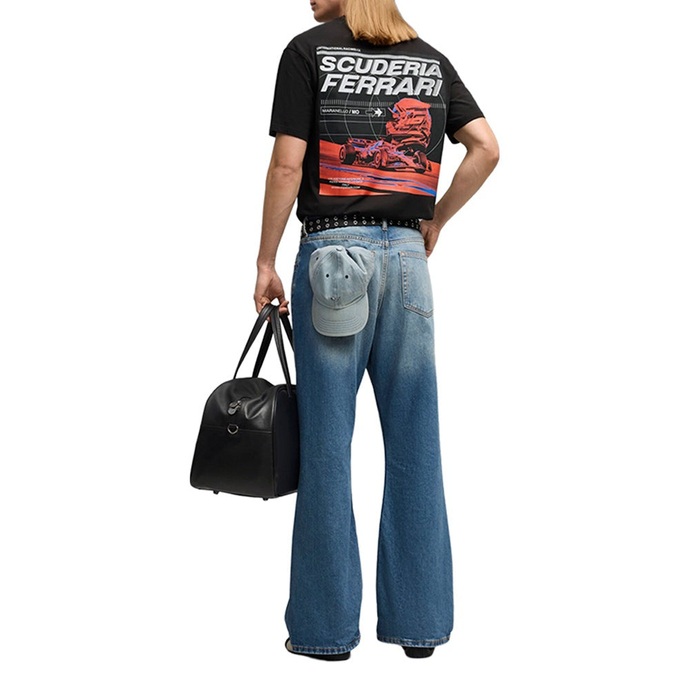 Scuderia Ferrari Speed Crew Neck Short Sleeve T-Shirt