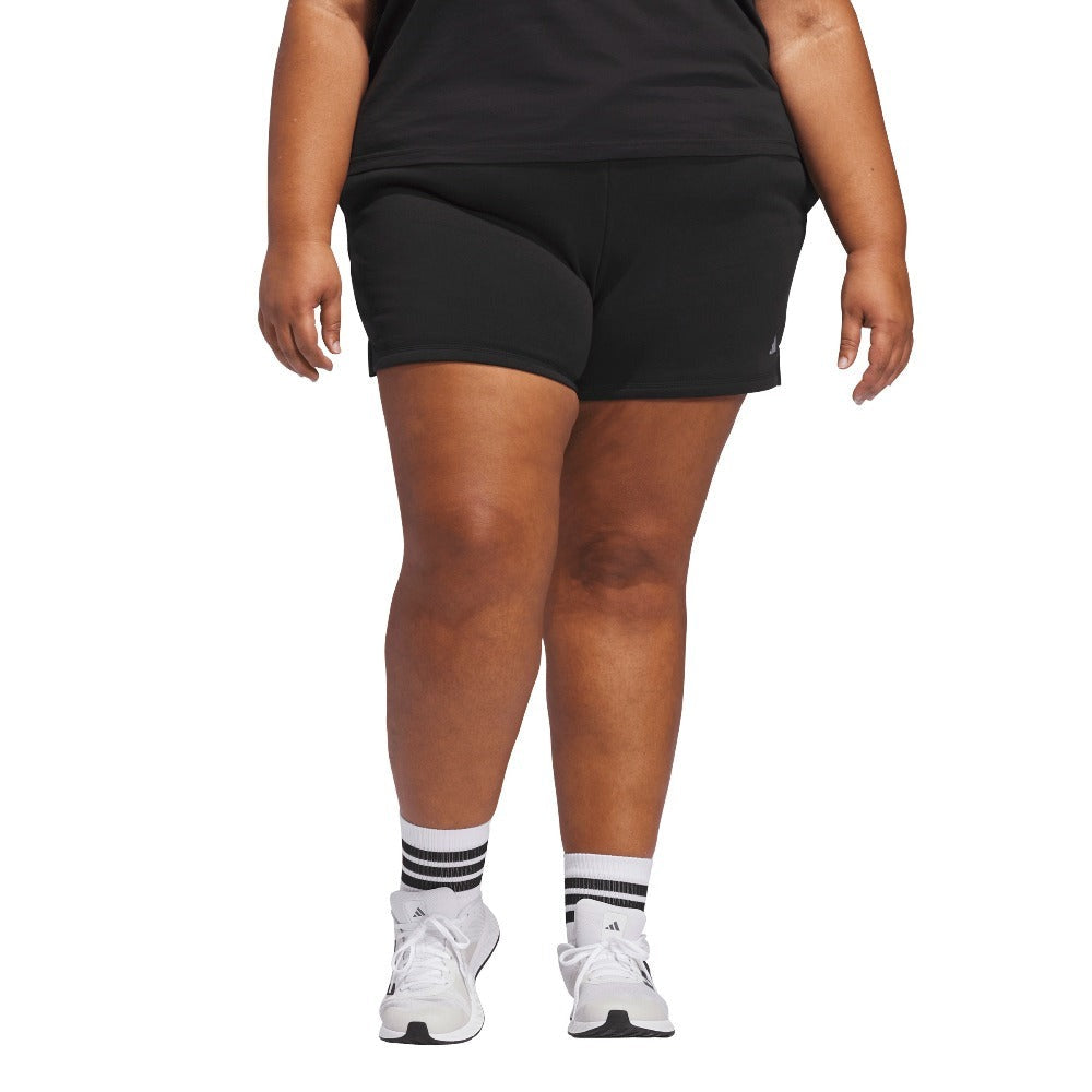 Essentials Small Logo Feel Cozy Shorts (Plus Size)