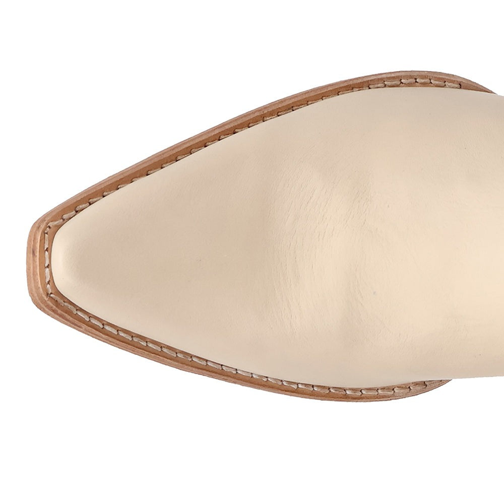 Heartland Leather Snip Toe Zippered Cowboy Boots