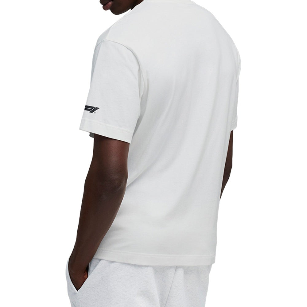 F1 Tyre Relaxed Graphic Crew Neck Short Sleeve T-Shirt